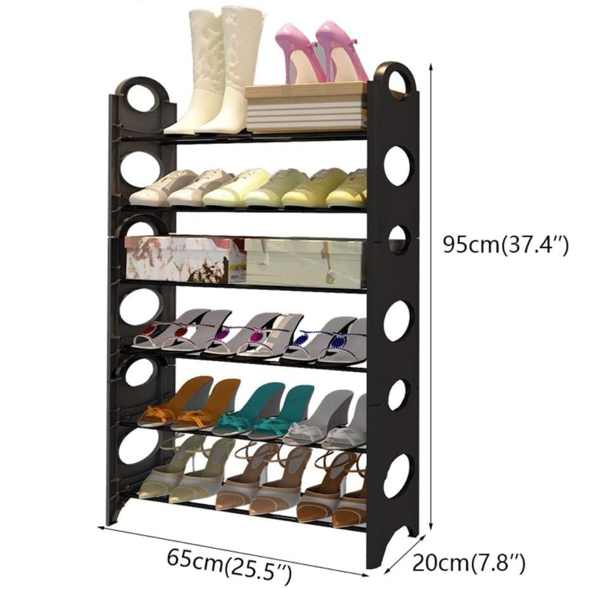 Organizador de Zapatos de 6 Niveles