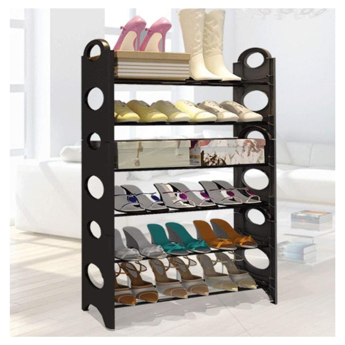 Organizador de Zapatos de 6 Niveles