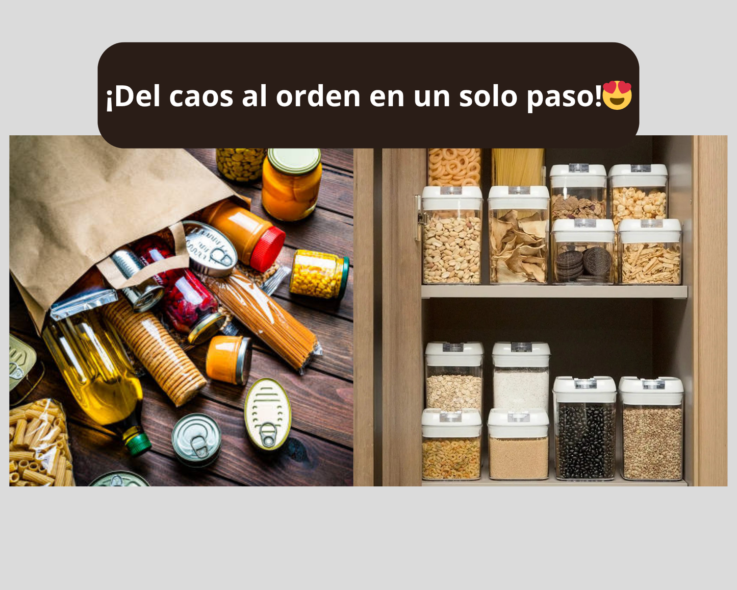 🧊 Keepure™ – Conserva, Organiza y Simplifica Tu Cocina