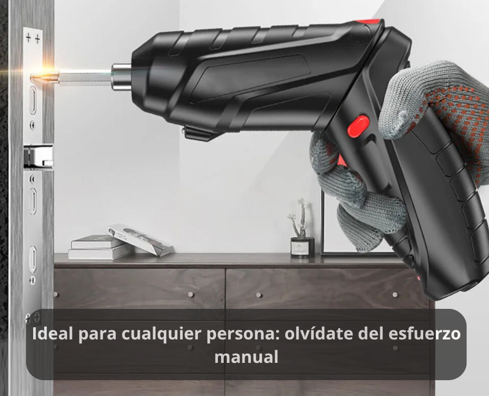 JUEGO DE DESTORNILLADOR ELÉCTRICO