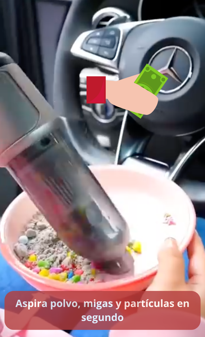 🧹  Aspiradora Portátil con Soplador