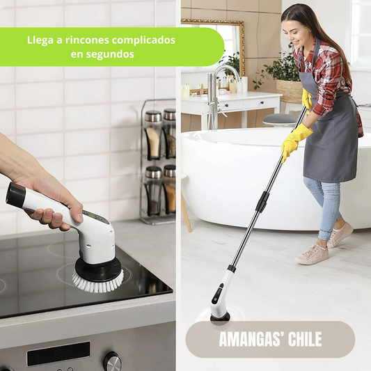 🧼 Cepillo TurboClean™ | Elimina la Suciedad en Segundos