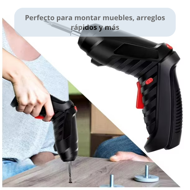 JUEGO DE DESTORNILLADOR ELÉCTRICO