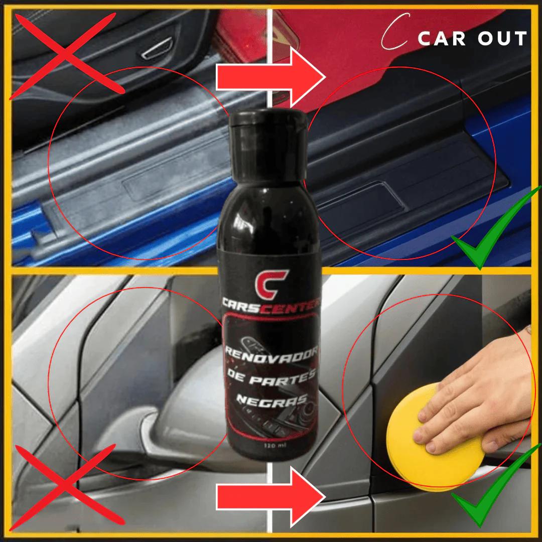 🏁 ¡Recupera el Brillo y Color Original de tu Auto! Restaurador de Plásticos Negros - 120ml